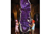 The Empress of Uruguay, the largest amethyst Geode in the world.